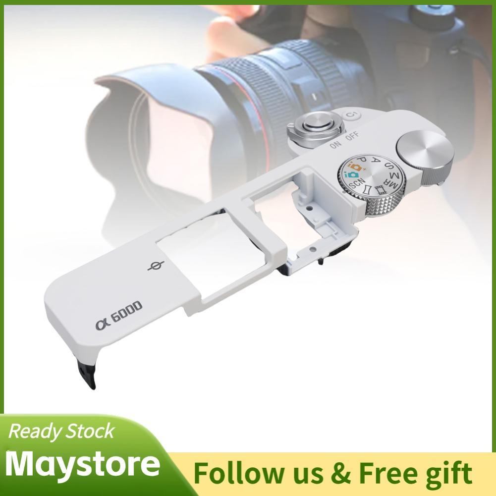 Maystoree Camera Top Cover Assy Mode Wheel Cảm giác cầm tay thoải mái cho A6000