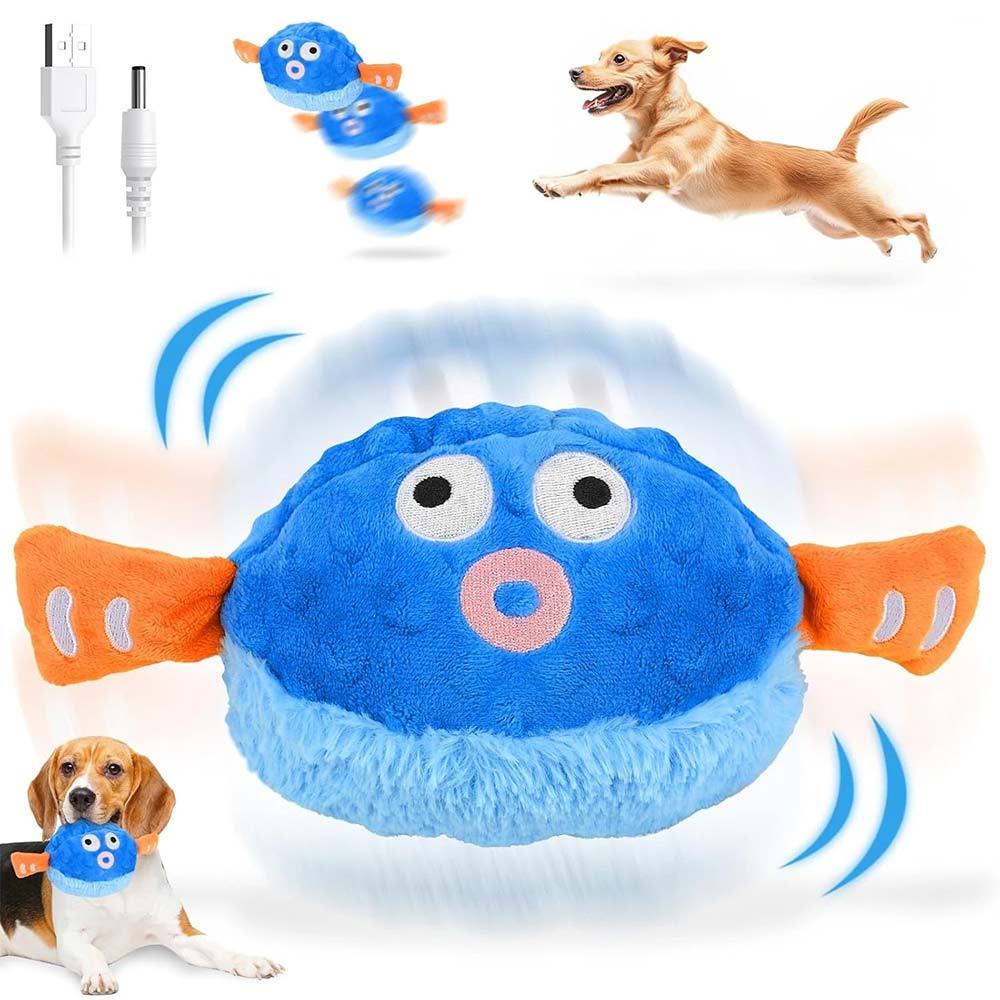 Dog Toys Plush Toy for Puppy Soft Pet Squeaky Ball Stuffed with Fluffy Toys