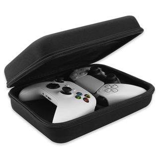 Hai bộ điều khiển Túi đựng du lịch Tương thích với PS5 DualSense, DualShock 2 / 4, Xbox One, Series X, 8BitDo Pro2, Bảo vệ có túi lưới bên trong
