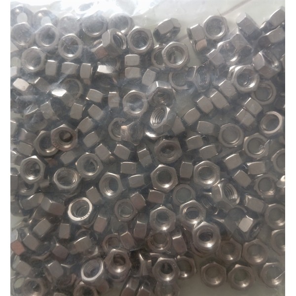 Đai Ốc Inox 201 M8 – Ecu Inox M8 Chống Gỉ, Bền Chắc