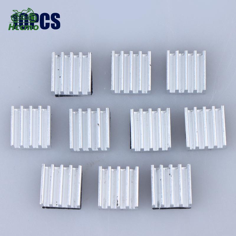 Hccmo 10 Chiếc A4988 Trình Điều Khiển Bước Tản Nhiệt Nhôm Tản Nhiệt Tản Nhiệt Làm Mát Bộ Phận Máy In