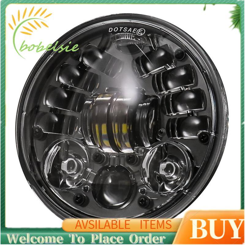 Đa Năng 5.75 Inch Đèn Pha LED 5 3 / 4 Inch LED DRL Hi / Lo 36W Chùm Xe Máy Bật Đèn Pha Chạy Ban Ngày