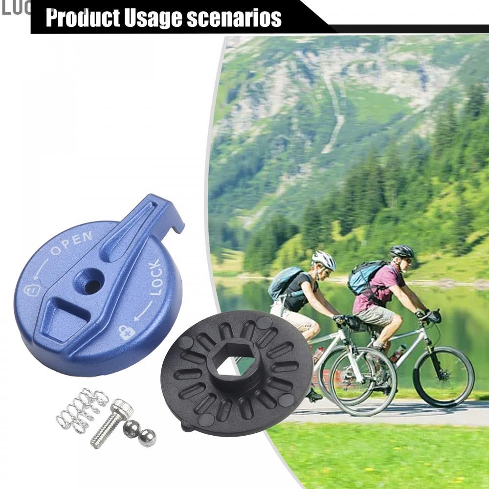 Blue Lockout Switch Cap for SR Suntour Bicycle Front Fork Easy Replacement