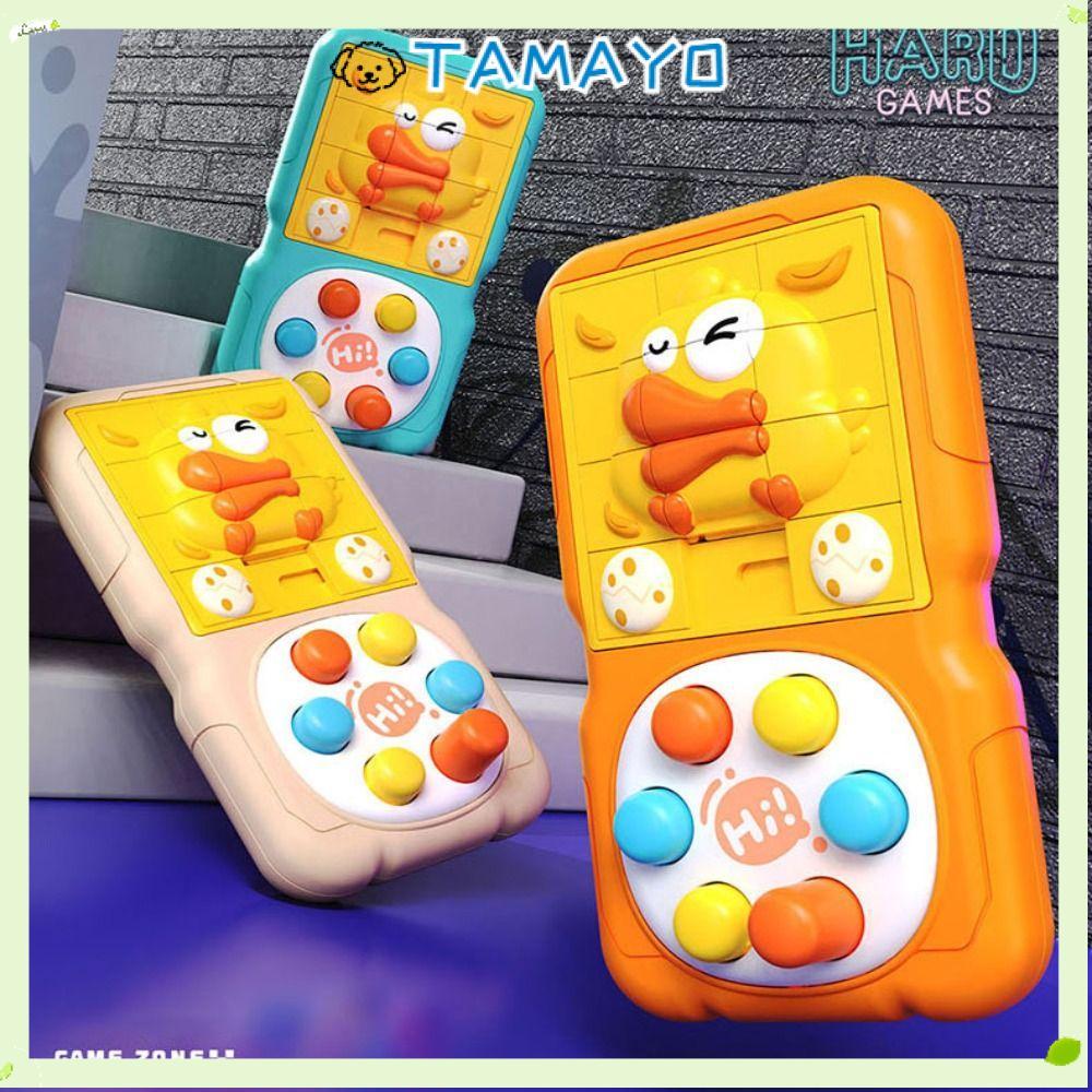 TAMAYO Whack-a-Mole Phối Hợp Mắt, Đồ Chơi Giáo Dục Nhựa Màu Ngẫu Nhiên, Tương Tác Mini 8 Kiểu Quà Tặ