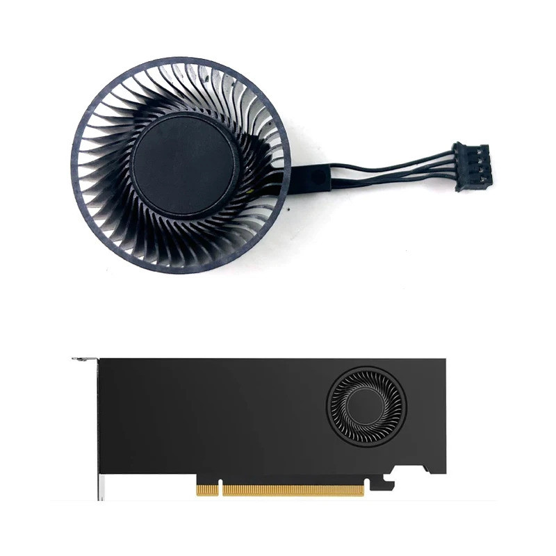 Mới BAPC0420R2UP001 Quạt Làm Mát Thay Thế Cho NVIDIA PNY Quadro RTX A2000 6GB 12GB Đồ Họa Card Video
