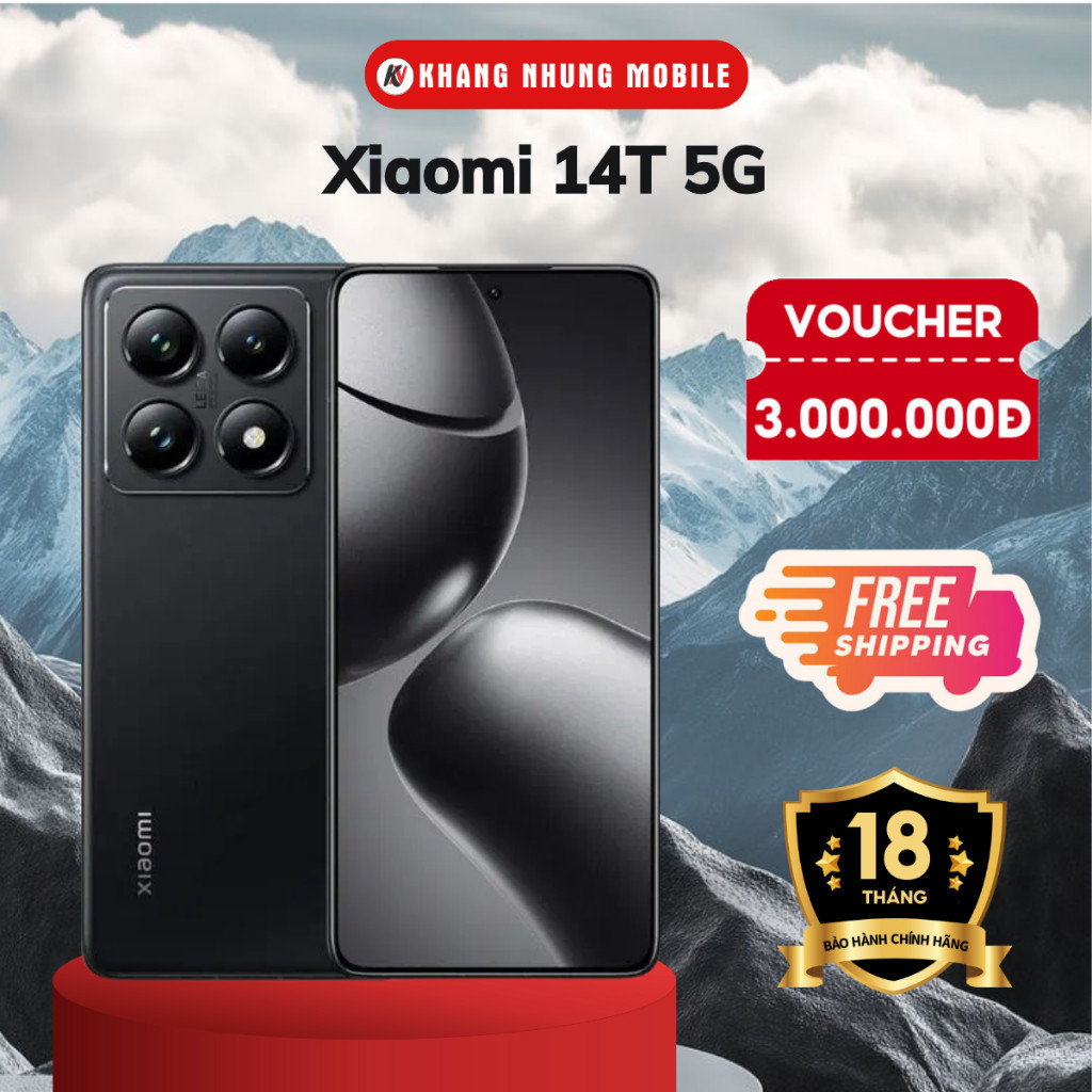Điện thoại di động Xiaomi 14T 5G 12GB/512GB