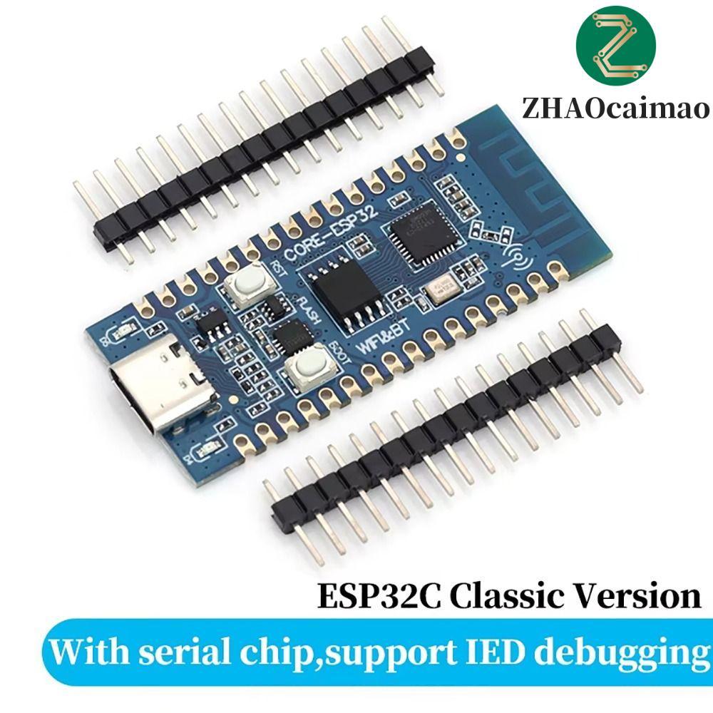 Bảng lõi ZHAOCAIMAO ESP32 C3, Bảng phát triển ESP32 Ăng-ten 2.4G tương thích của IDF, Giao diện 32Pi