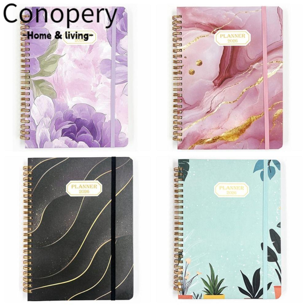 CONOPERY 2026 Planner, Lịch A5 hàng tuần và hàng tháng 2026, Tab hàng tháng Jan.2026 - Dec.2026 Chươ