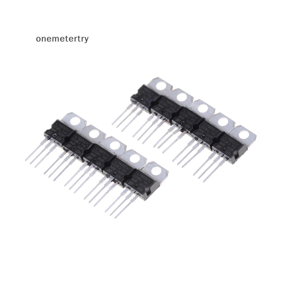 EM 10 Chiếc IC L7805CV L7805 TO-220 5V Bộ Điều Chỉnh Điện Áp n
