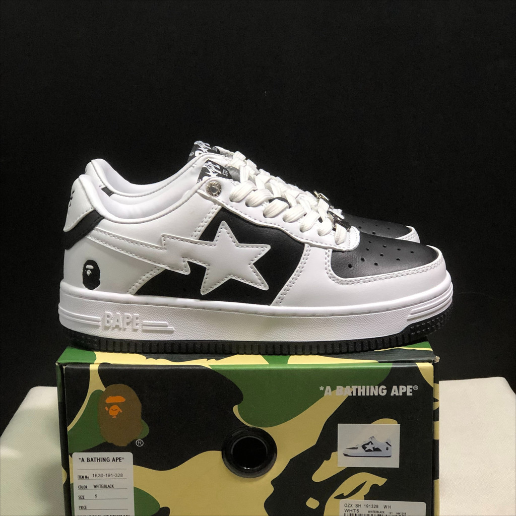 A Bathing Ape (BAPE) BAPE STA Giày thể thao hợp thời trang unisex PQK8