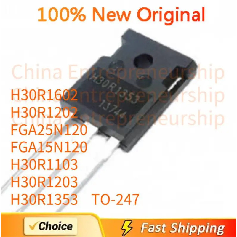 5 Chiếc H30R1602 H30R1203 FGA25N120 FGA15N120 H30R1103 H30R1203 H30R1353 TO-247 Hiệu Ứng Trường Tran