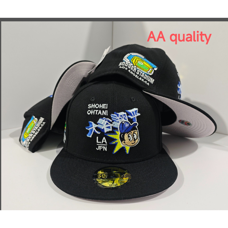 Mũ Bóng Chày New Era Los Angeles Dodgers Shohei Ohtani 59FIFTY màu đen, chống nắng