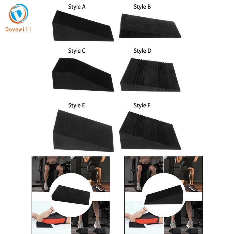 Dovewill Squat Wedge Block Wedge Anti Slip Slant Board Yoga Block Slant Board Calf Cáng để tập thể d