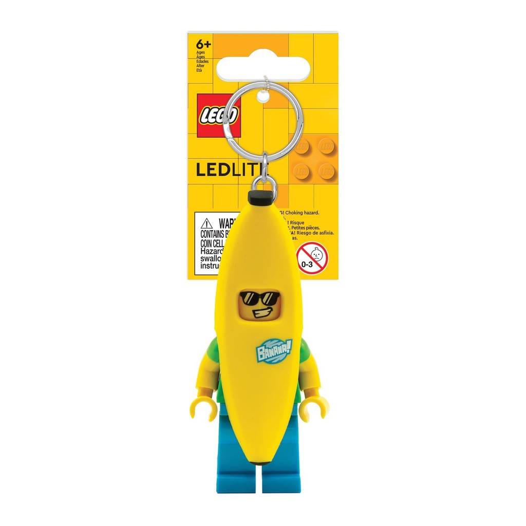 Lego Banana Guy Led Móc Khóa Đèn Cao 372 Inch Có Thể Đặt Được Với Pin Inc...