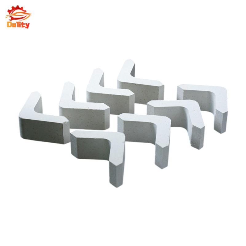 Dolity Kệ Lò Xo Mullite Chịu Nhiệt Độ Cao Hình Chữ L Hỗ Trợ Kệ Nhỏ Gọn Bài Cho Gốm Gốm Sứ Studios