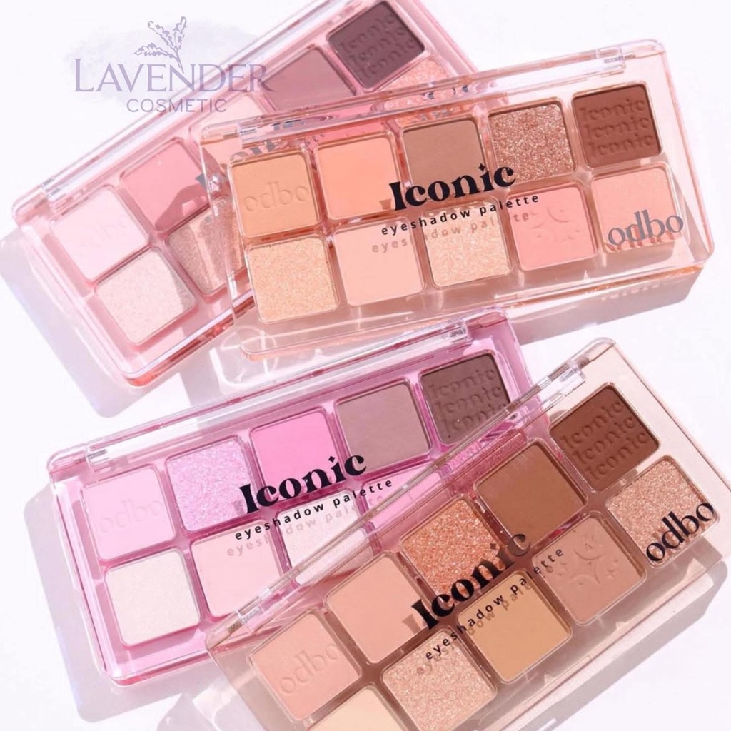 Bảng phấn mắt 10 ô Odbo Iconic Eyeshadow Palette OD2029