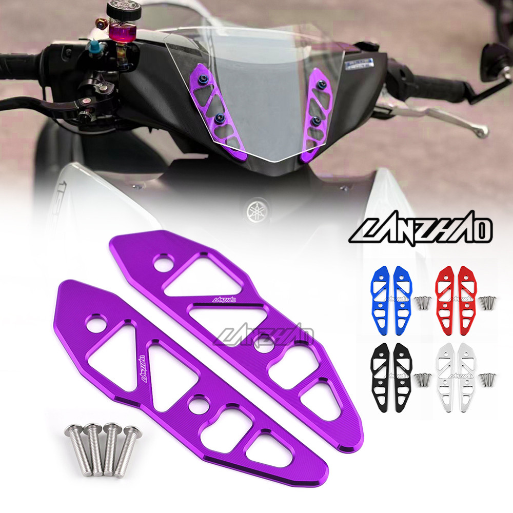 Dành Cho YAMAHA Aerox 155 v1 v2 v3 CNC Tấm Che Chân Đế Phụ Kiện