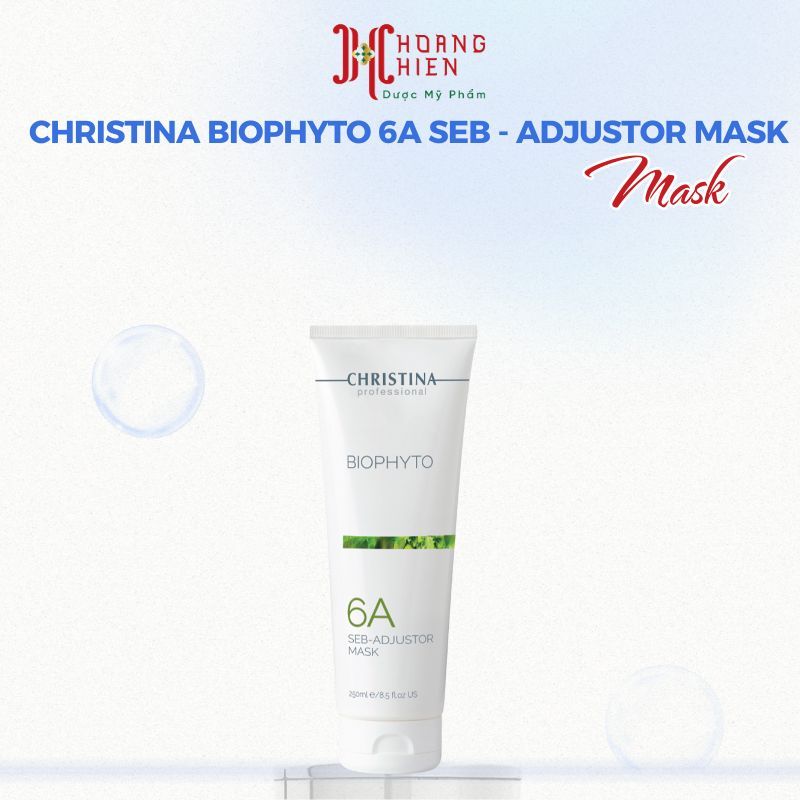 Mặt nạ Christina Biophyto 6A Seb - Adjustor Mask Phục Hồi và Se Khít Lỗ Chân Lông 250ml