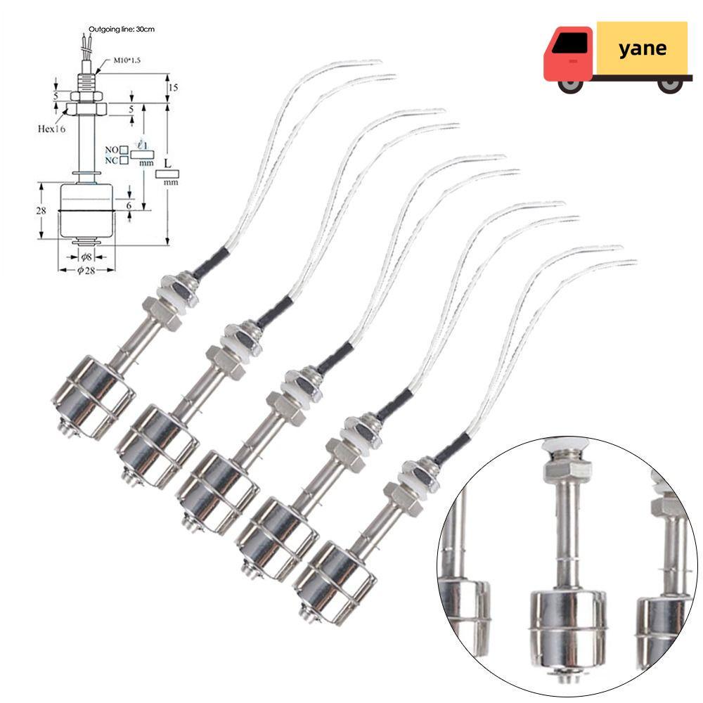 YANE Tank Liquid Water Level Sensor Double Ball Float Switch Level Switch Cảm biến lưu lượng bể bơi 