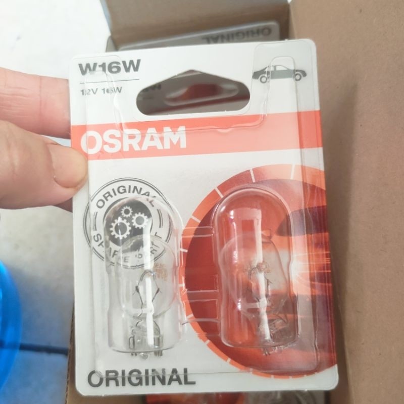 Bóng đèn Halogen ghim T15 12V 16W OSRAM ĐỨC