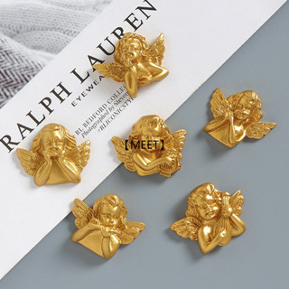 Trang sức handmade từ vàng baroque và nhựa - Bộ kit DIY