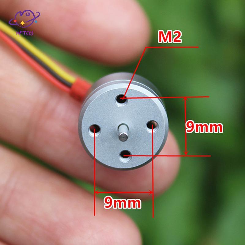 HFTOY Micro 1104 HM Động cơ không chổi than 1-2S 4300KV Mini RC Quadcopter cho máy đi trong nhà Diy 