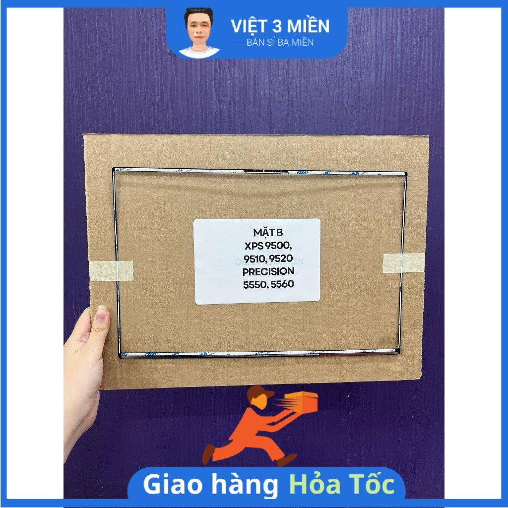 MẶT B Laptop Dell Precision 5550 5560 - XPS 9500 9510 9520 - Vỏ B VIỀN B MÀN HÌNH XPS 9500 9510 9520