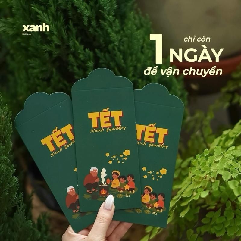 LÌ XÌ MAY MẮN 2026 - Xanh Jewelry