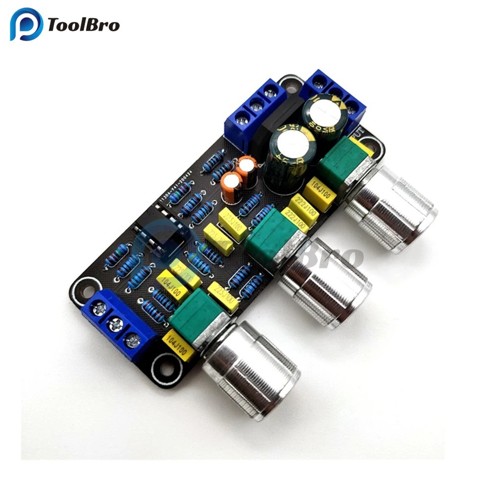 HIFI NE5532 Tone Treble Bass Preamplifier Board Bộ khuếch đại âm thanh Bộ cân bằng Preamp Tone Contr