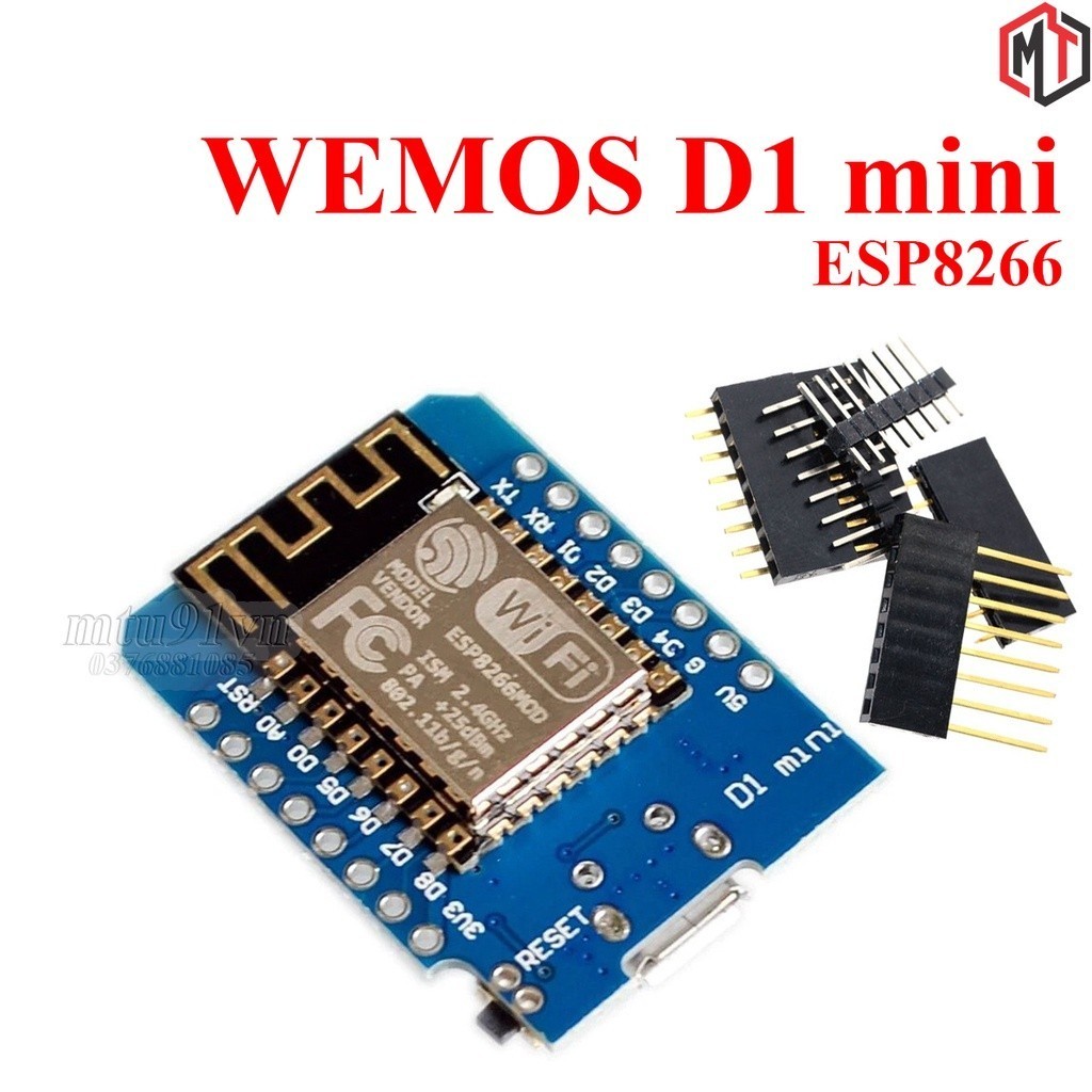 044 WeMos D1 Mini ESP8266  NodeMCU - Mạch phát triển IoT