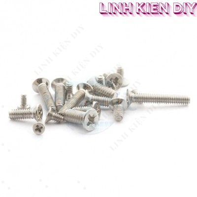 [5 Cái]- Vít Máy KM M6 x 25mm Linh Kiện DIY