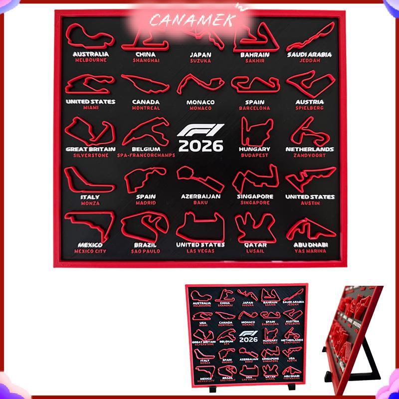 CANAMEK 2026 Công Thức 1 Lịch F1 Có Chân Đế Đua Để Bàn Lịch Trang Trí Văn Phòng Tại Nhà Trang Trí Má