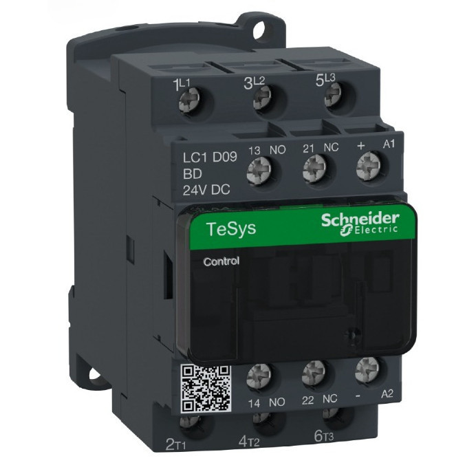 (Freeship) Khởi động từ - 3P(3NO) - Coil 24VDC - Schneider Electric - LC1D09BD LC1D12BD LC1D18BD