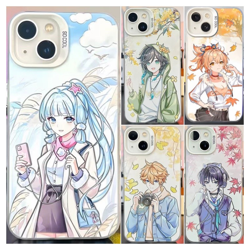 Genshin Impact Game Ốp Điện Thoại Xiaomi MI 11 Lite 12 Lite 5G 14 Pro POCO X4 NFC M6 X4 GT F4 X6 X3 