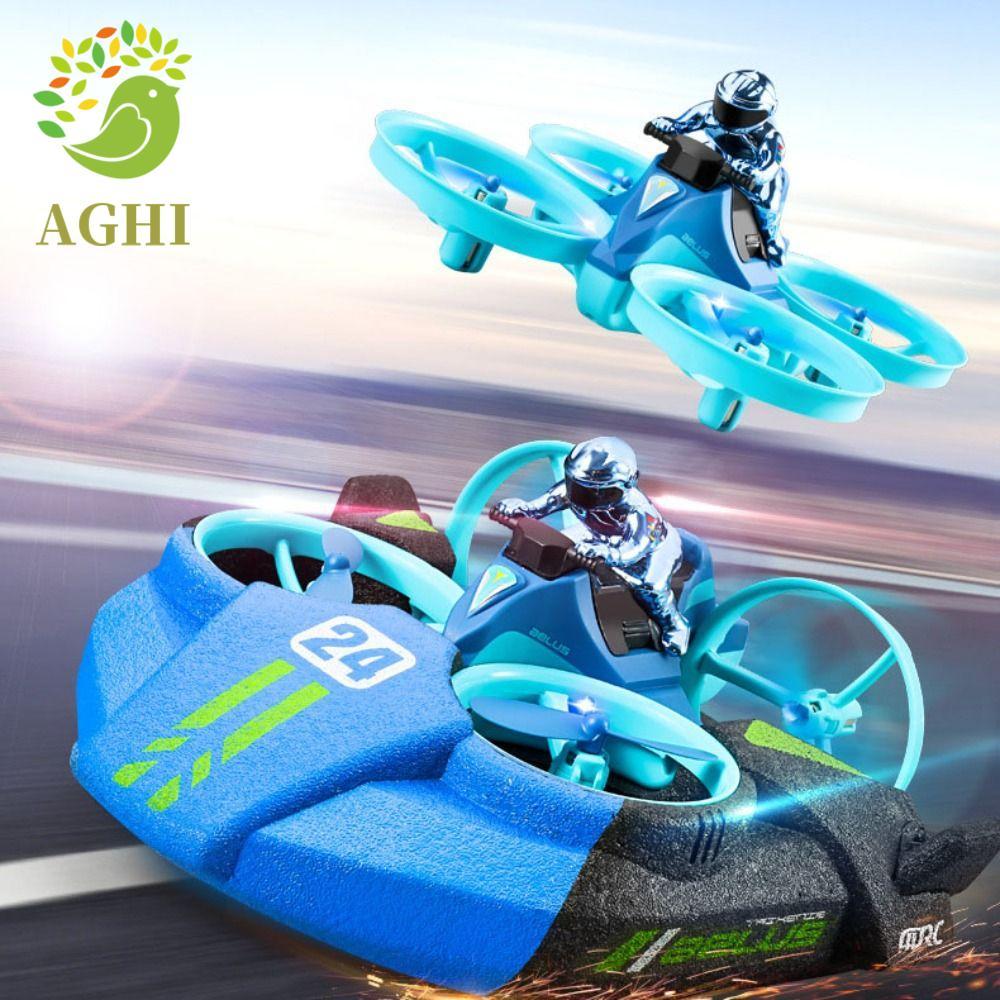 Máy bay RC Mini BLAZELINK, EPP Foam Sea Land Air Flight 3 trong 1 Quadcopter Boat, Điều khiển từ xa 