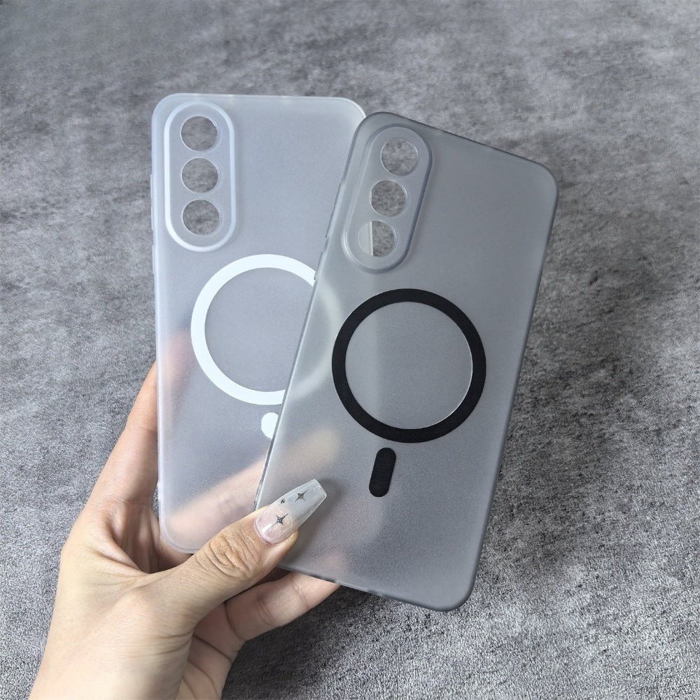 Ốp Từ Tính Cho OnePlus 13R 12R ACE 5 Pro 3 Pro ACE 5 Ultra Nord 5 1 + ACE5 Ultra Ốp Lưng Mờ Trong Su