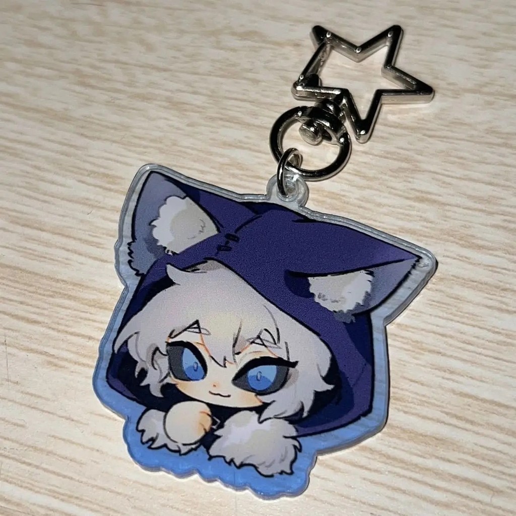 Móc khóa Identity V Ithaqua Night Watcher mica acrylic chibi in hình trang trí balo quà tặng phụ kiệ
