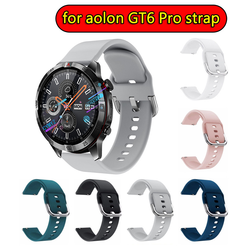 Dây đeo Aolon GT6 Pro Dây đeo silicon Aolon GT6 Pro Dây đeo đồng hồ thông minh Dây đeo đồng hồ đeo t