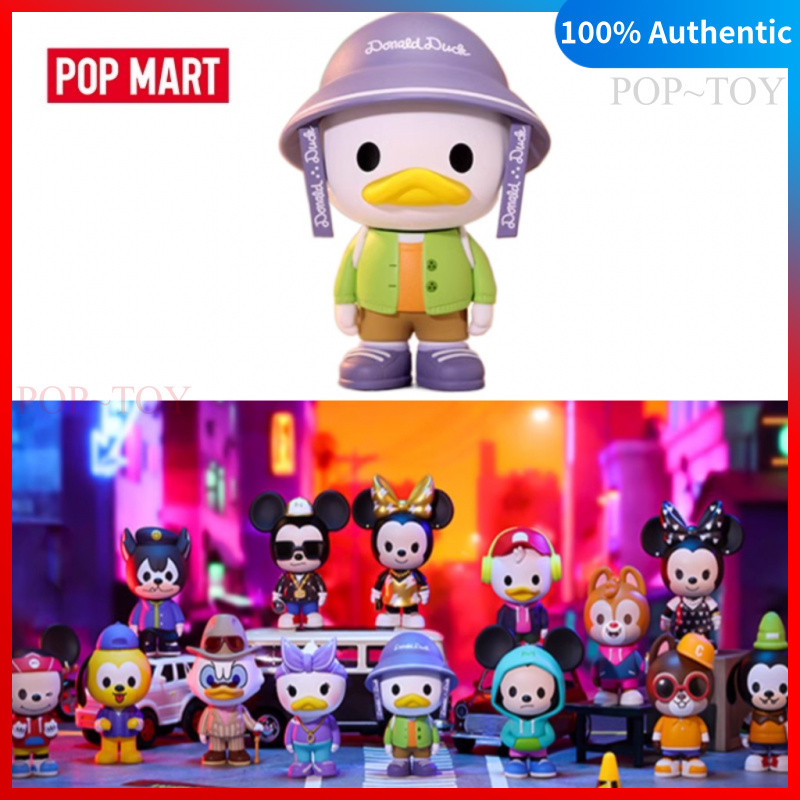 POPMART Disney Mickey Family Street Series pop mart blind box figures gift