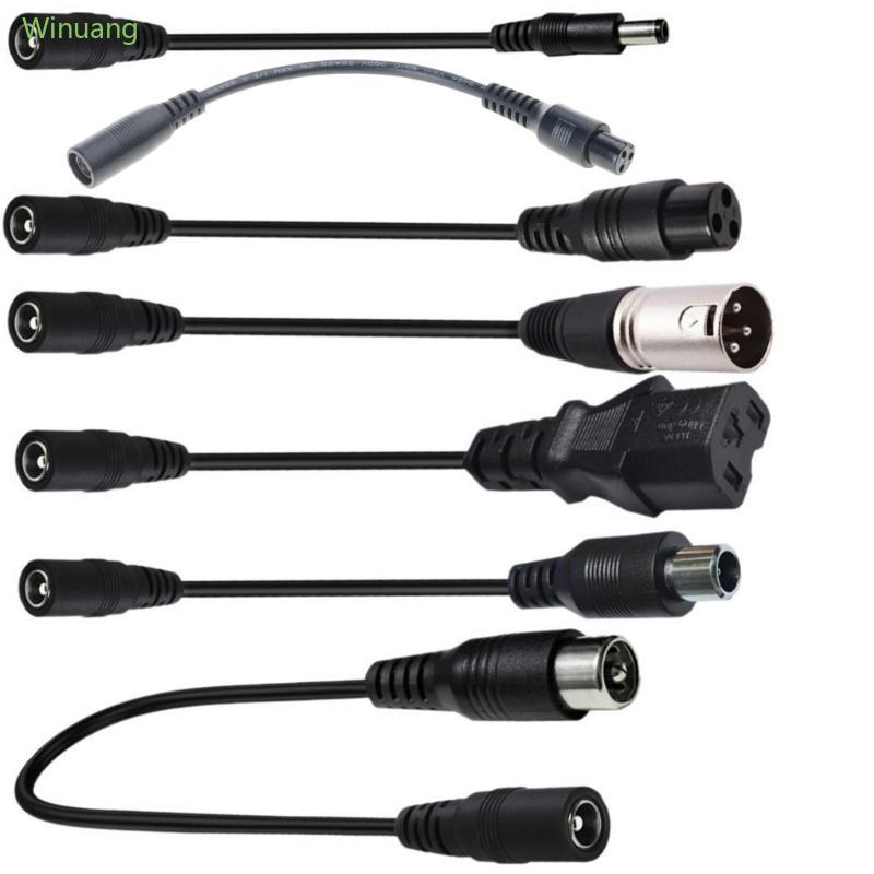 Copper Wire DC5521 Female to 3PIN Aviation Head Adapter Cable Converter Cord