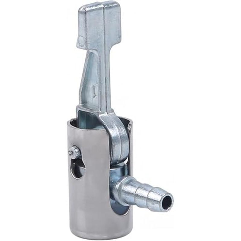 1 / 4 "Khóa Tất Cả Kim Loại Chuck, Máy Nén Khí Mini & Máy bơm lốp Chuck, Đầu ống có đầu nối Barb, Ki