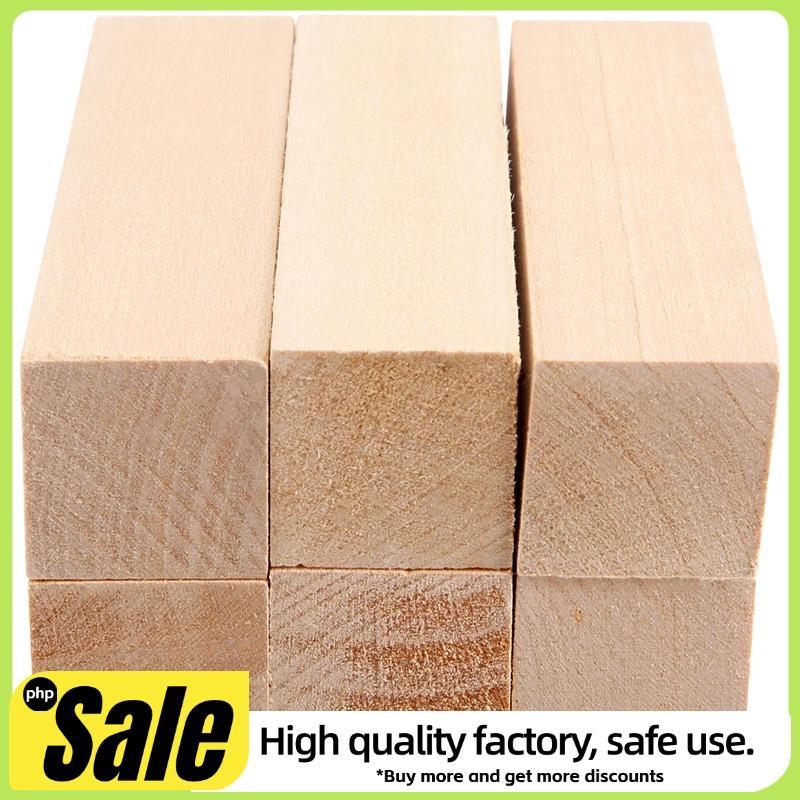 6 Chiếc Basswood Khắc Khối Gỗ Cho Người Mới Bắt Đầu Khắc Sở Thích Bộ DIY Khắc Gỗ