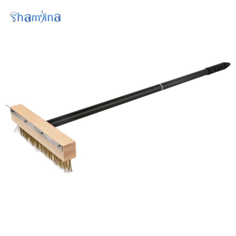 Shamjina Long Pizza Lò Nướng Bàn Chải Nướng Bàn Chải Thịt Nướng Có Thể Tháo Rời Nhà Hàng Ngoài Trời