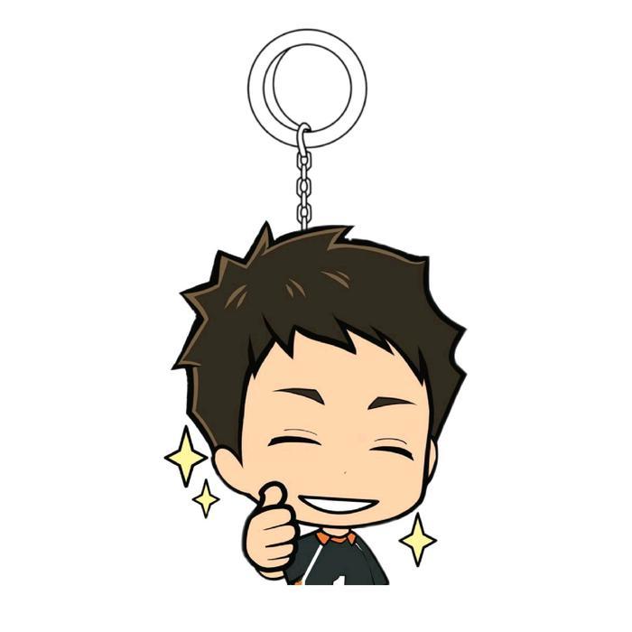 HAIKYUU KEYRING / GANTUNGAN KUNCI ANIME HAIKYUU AKRILIK - Daichi