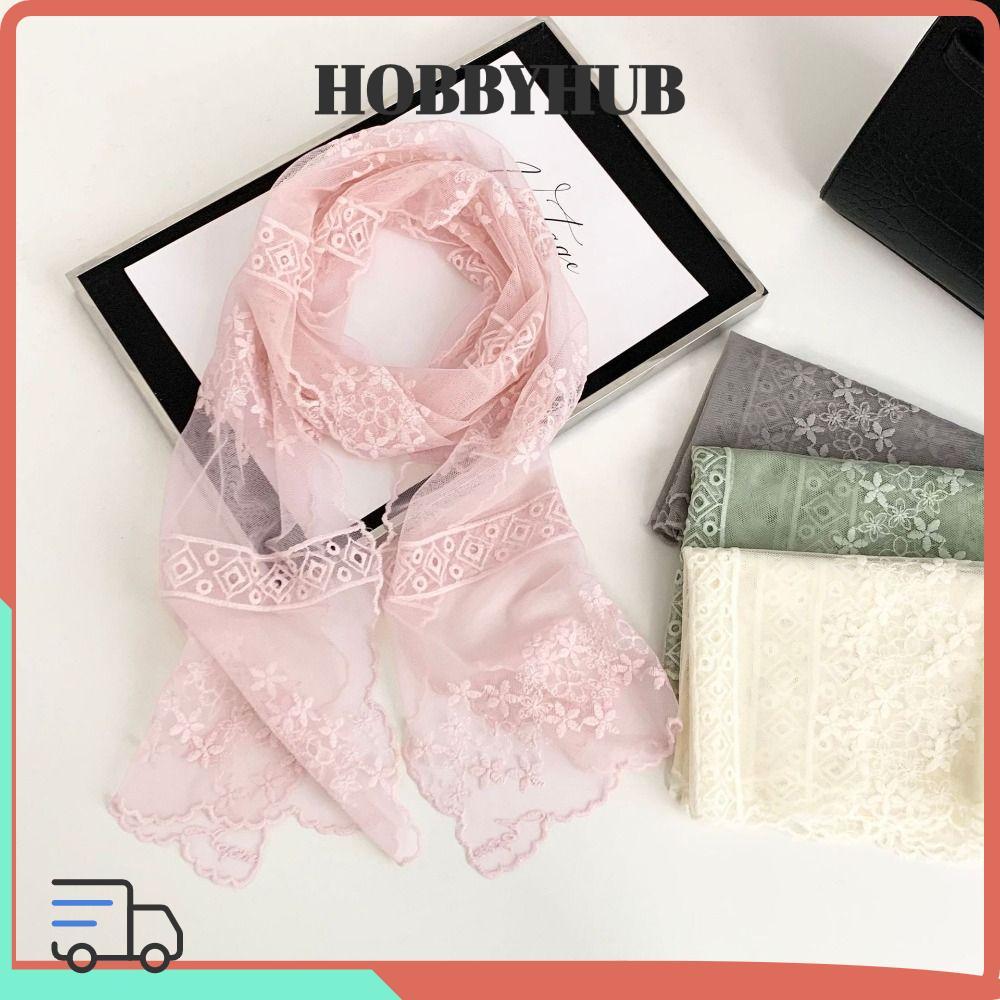 Khăn trùm đầu nữ HOBBYHUB Dài Retro Nữ