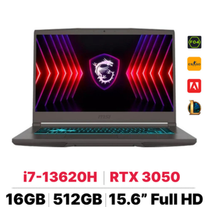 Laptop MSI Gaming Thin 15 B13UC-1411VN