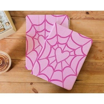 Pink Heart Spider Web iPad Case cho iPad Air 5 iPad 10 10.9 "2022 iPad Pro 12.9 '' 2021 Pro 11" 2022