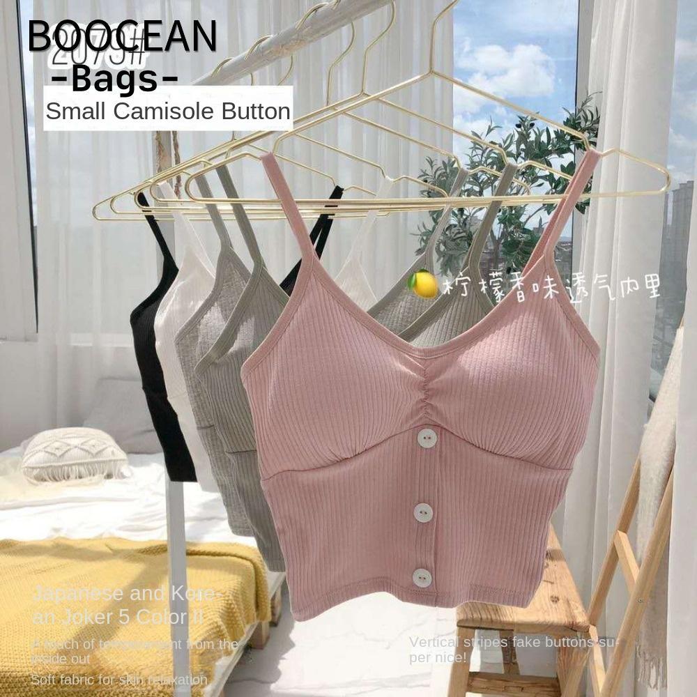 Áo Vest Dây Đeo BOOCEAN và Áo Cotton Quấn Ngực Cho Nữ