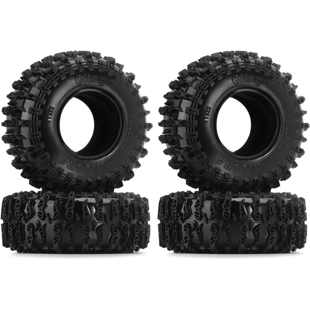 INJORA 1.3 "Lốp -S5 Bám Trên Lốp 70 * 26mm cho SCX24 TRX4M AX24 1 / 18 1 / 24 Micro Crawler, T1320