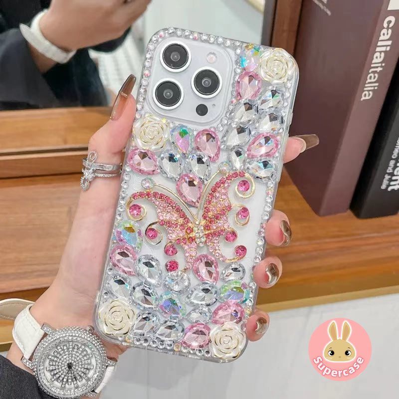 Ốp Điện Thoại Bướm Sang Trọng Cho Samsung Galaxy Note 20 Ultra 10 Plus Lite 9 8 J8 J7 Pro J6 J5 J2 P